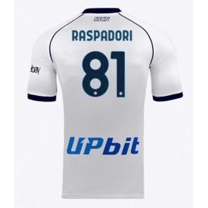 SSC Napoli Giacomo Raspadori #81 Udebanetrøje 2023-24 Kort ærmer